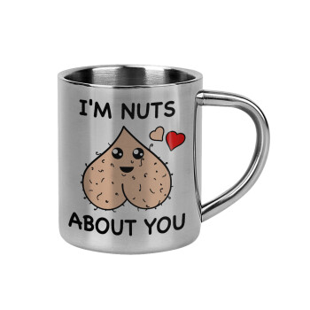 I'm Nuts About You, Mug Stainless steel double wall 300ml
