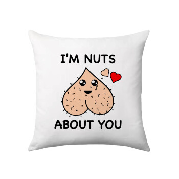 I'm Nuts About You, Sofa cushion 40x40cm includes filling