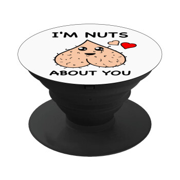 I'm Nuts About You, Phone Holders Stand  Black Hand-held Mobile Phone Holder