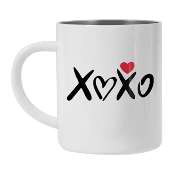 xoxo, Mug Stainless steel double wall 300ml