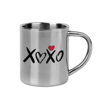 xoxo, Mug Stainless steel double wall 300ml