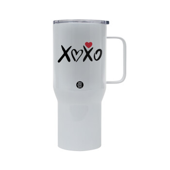 xoxo, Mega Stainless steel Tumbler with lid, double wall 750L