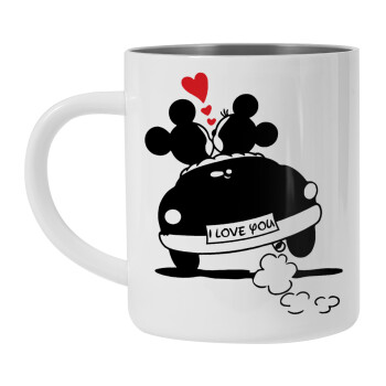 Love Car, Mug Stainless steel double wall 450ml