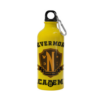 Wednesday Nevermore Academy University, Water bottle 600ml