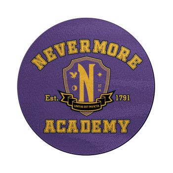 Wednesday Nevermore Academy University, Επιφάνεια κοπής γυάλινη στρογγυλή (30cm)
