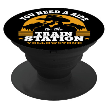 You need a ride to the train station, Phone Holders Stand  Black Hand-held Mobile Phone Holder