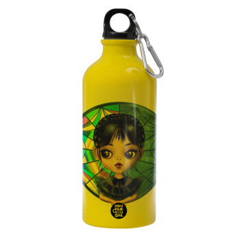 Wednesday big eyes, Water bottle 600ml