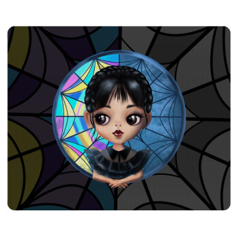 Wednesday big eyes, Mousepad ορθογώνιο 23x19cm