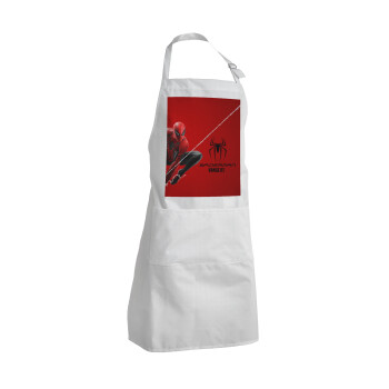 Spiderman, Adult Chef Apron (with sliders and 2 pockets)