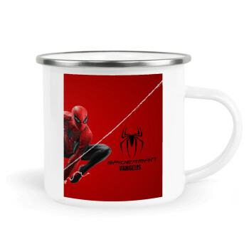 Spiderman, Κούπα Μεταλλική εμαγιέ λευκη 360ml