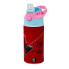 Children's hot water bottle, stainless steel, with safety straw, Pink/BlueCiel (360ml) BPA FREE