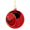 Christmas tree ball Red 8cm