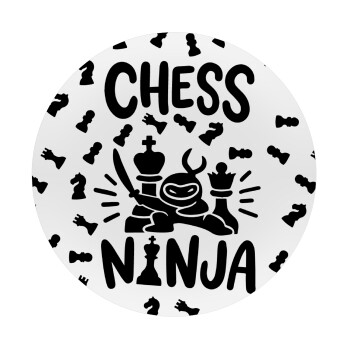 Chess ninja, Mousepad Round 20cm