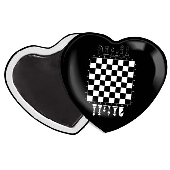 Chess, Μαγνητάκι καρδιά (57x52mm)