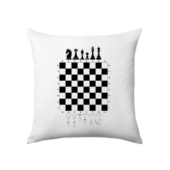 Chess, Sofa cushion 40x40cm includes filling