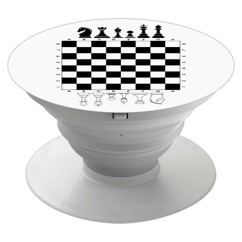 Chess, Phone Holders Stand  White Hand-held Mobile Phone Holder