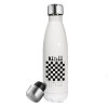 Metal mug thermos White (Stainless steel), double wall, 500ml