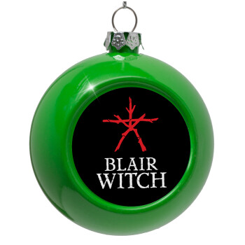 The Blair Witch Project , Green Christmas tree ornament bauble 8cm