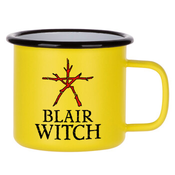 The Blair Witch Project , Metallic enamel MATT Yellow cup 360ml