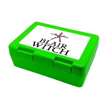 The Blair Witch Project , Παιδικό δοχείο κολατσιού ΠΡΑΣΙΝΟ 185x128x65mm (BPA free πλαστικό)