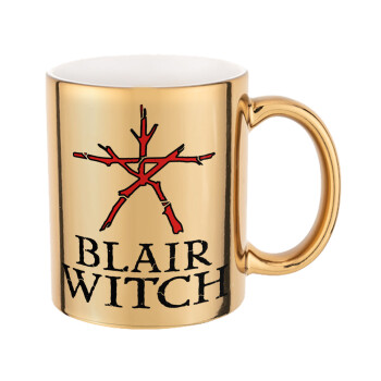 The Blair Witch Project , Mug ceramic, gold mirror, 330ml