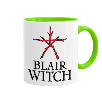The Blair Witch Project , Mug colored light green, ceramic, 330ml