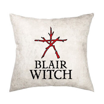 The Blair Witch Project , Μαξιλάρι καναπέ Δερματίνη Γκρι 40x40cm με γέμισμα
