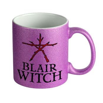 The Blair Witch Project , Κούπα Μωβ Glitter που γυαλίζει, κεραμική, 330ml