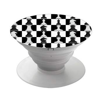 Chess set, Phone Holders Stand  White Hand-held Mobile Phone Holder