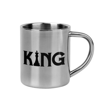 King chess, Mug Stainless steel double wall 300ml