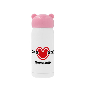 Momoland, Pink stainless steel thermal flask, 320ml