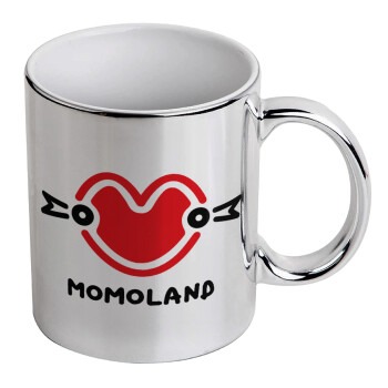 Momoland, Mug ceramic, silver mirror, 330ml
