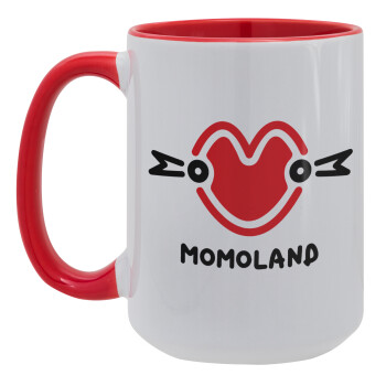 Momoland, Κούπα Mega 15oz, κεραμική Κόκκινη, 450ml