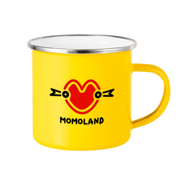 Momoland, Κούπα Μεταλλική εμαγιέ Κίτρινη 360ml