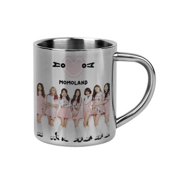 Momoland pink, Mug Stainless steel double wall 300ml