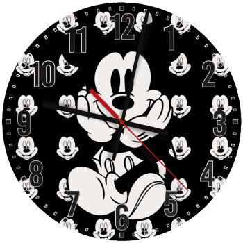 Mickey, Ρολόι τοίχου ξύλινο (30cm)