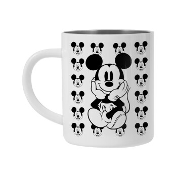 Mickey, Mug Stainless steel double wall 450ml