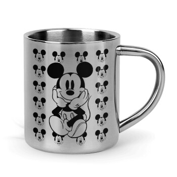 Mickey, Mug Stainless steel double wall 300ml