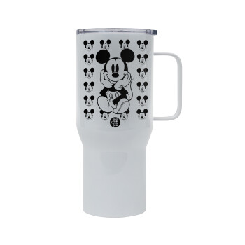 Mickey, Tumbler με καπάκι, διπλού τοιχώματος (θερμό) 750L