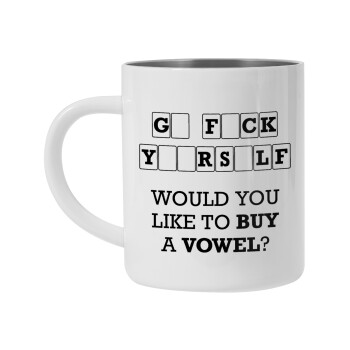 Wheel of fortune, go f..k yourself, Mug Stainless steel double wall 450ml