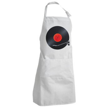 Columbia records bruce springsteen, Adult Chef Apron (with sliders and 2 pockets)