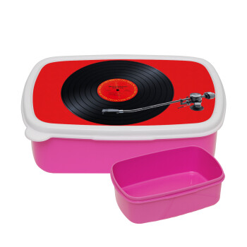 Columbia records bruce springsteen, ΡΟΖ παιδικό δοχείο φαγητού (lunchbox) πλαστικό (BPA-FREE) Lunch Βox M18 x Π13 x Υ6cm