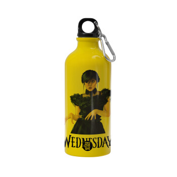 Wednesday Adams, dance with hands, Water bottle 600ml