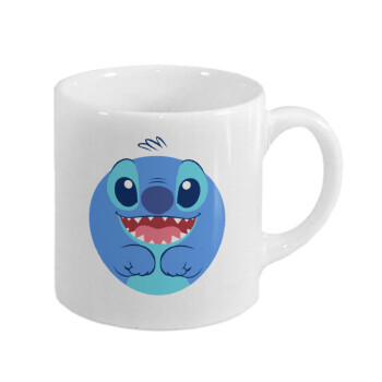 Lilo & Stitch blue, Κουπάκι κεραμικό, για espresso 150ml