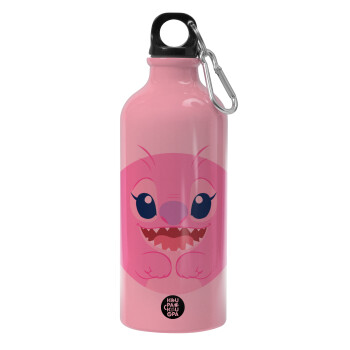 Lilo & Stitch Angel pink, Παγούρι νερού 600ml