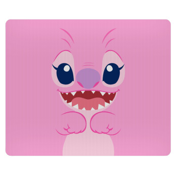Lilo & Stitch Angel pink, Mousepad ορθογώνιο 23x19cm