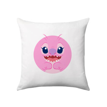 Lilo & Stitch Angel pink, Sofa cushion 40x40cm includes filling