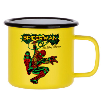 Spiderman no way home, Metallic enamel MATT Yellow cup 360ml