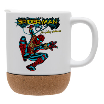 Spiderman no way home, Ceramic coffee mug Cork (MAT), 330ml (1pcs)