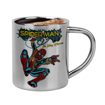 Spiderman no way home, Double-wall metal cup for espresso (220ml)